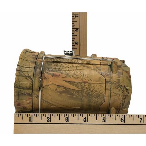 Large Camouflaged LED Solar Rechargeable Pop Up Camping Lantern W/ Flashlight - Picture 13 of 14